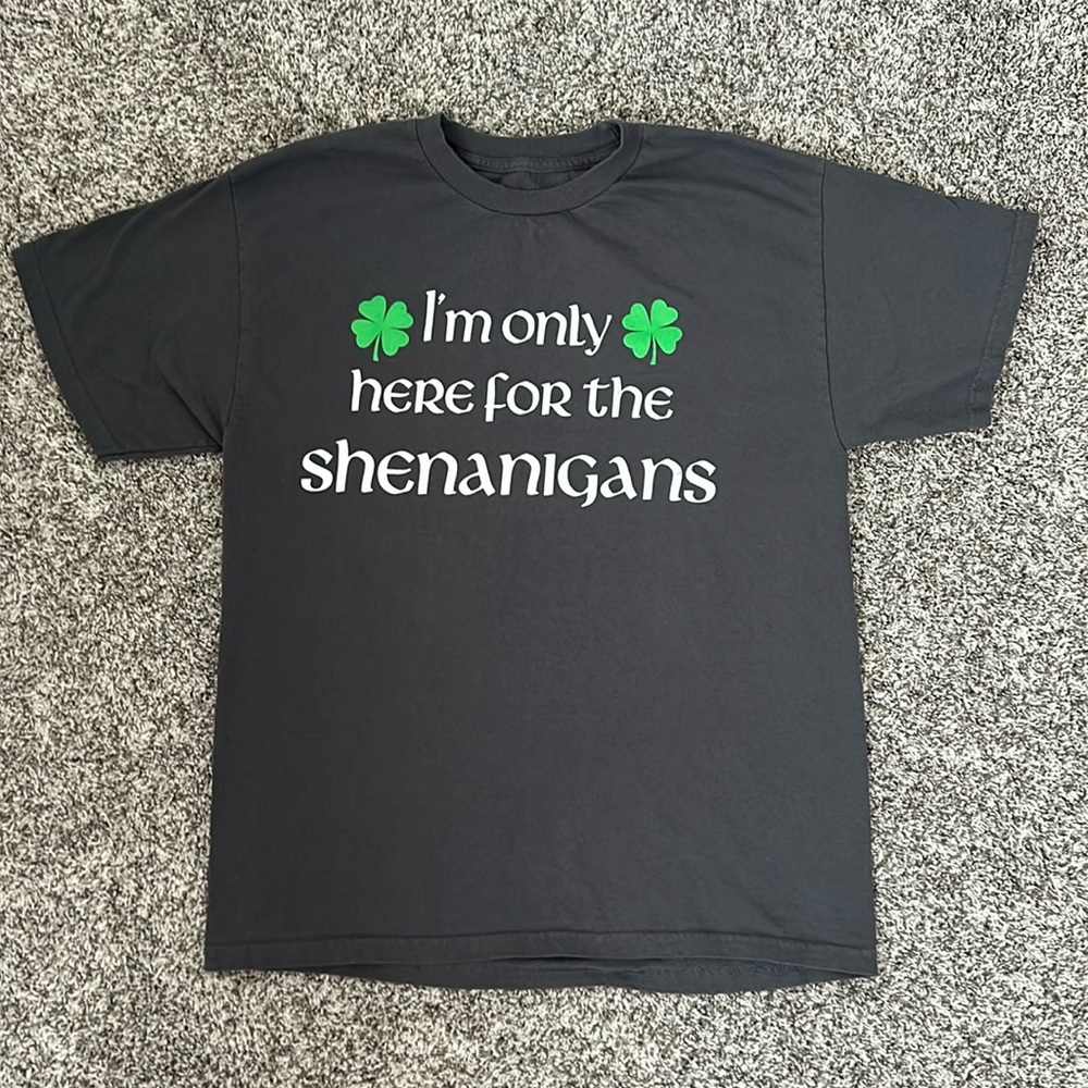 Men’s St. Patrick’s Day Tee Sz M